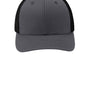Port Authority Hats Mens Stretch Fit Hat - Graphite Grey/Black