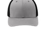Port Authority Hats Mens Stretch Fit Hat - Silver Grey/Black