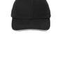 Port Authority Hats Mens Adjustable Hat - Black/White