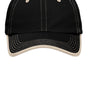 Port Authority Hats Mens Adjustable Hat - Black/Stone