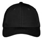 Port Authority Hats Mens Moisture Wicking Adjustable Hat - Black
