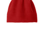 Port Authority Hats Unisex R-Tek Pill Resistant Stretch Fleece Beanie - Red