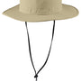 Port Authority Hats Mens Moisture Wicking Wide Brim Hat - Stone