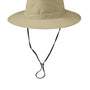Port Authority Hats Mens Wide Brim Moisture Wicking Hat - Stone