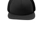 Port Authority Hats Mens Foam Outdoor Flexfit Adjustable Hat - Black