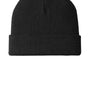Port Authority Hats Unisex Knit Cuff Beanie - Black