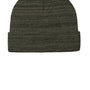 Port Authority Hats Unisex Knit Cuff Beanie - Heather Olive Green