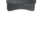 Port Authority Hats Mens Beach Wash Adjustable Visor - Coal Grey
