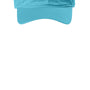 Port Authority Hats Mens Beach Wash Adjustable Visor - Tidal Wave Blue