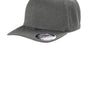 Port Authority Hats Mens Melange UniPanel Flexfit Hat - Dark Grey