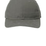Port Authority Hats Mens Adjustable Leather Strap Hat - Deep Smoke Grey