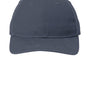 Port Authority Hats Mens Adjustable Leather Strap Hat - Navy Blue