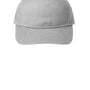 Port Authority Hats Mens 7 Panel Adjustable Hat - Heather Grey