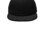 Port Authority Hats Mens Corduroy Adjustable Hat - Deep Black
