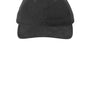 Port Authority Hats Mens Light Corduroy Adjustable Dad Hat - Deep Black