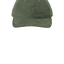 Port Authority Hats Mens Light Corduroy Adjustable Dad Hat - Olive Green