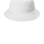Port Authority Hats Mens Classic Twill Bucket Hat - White
