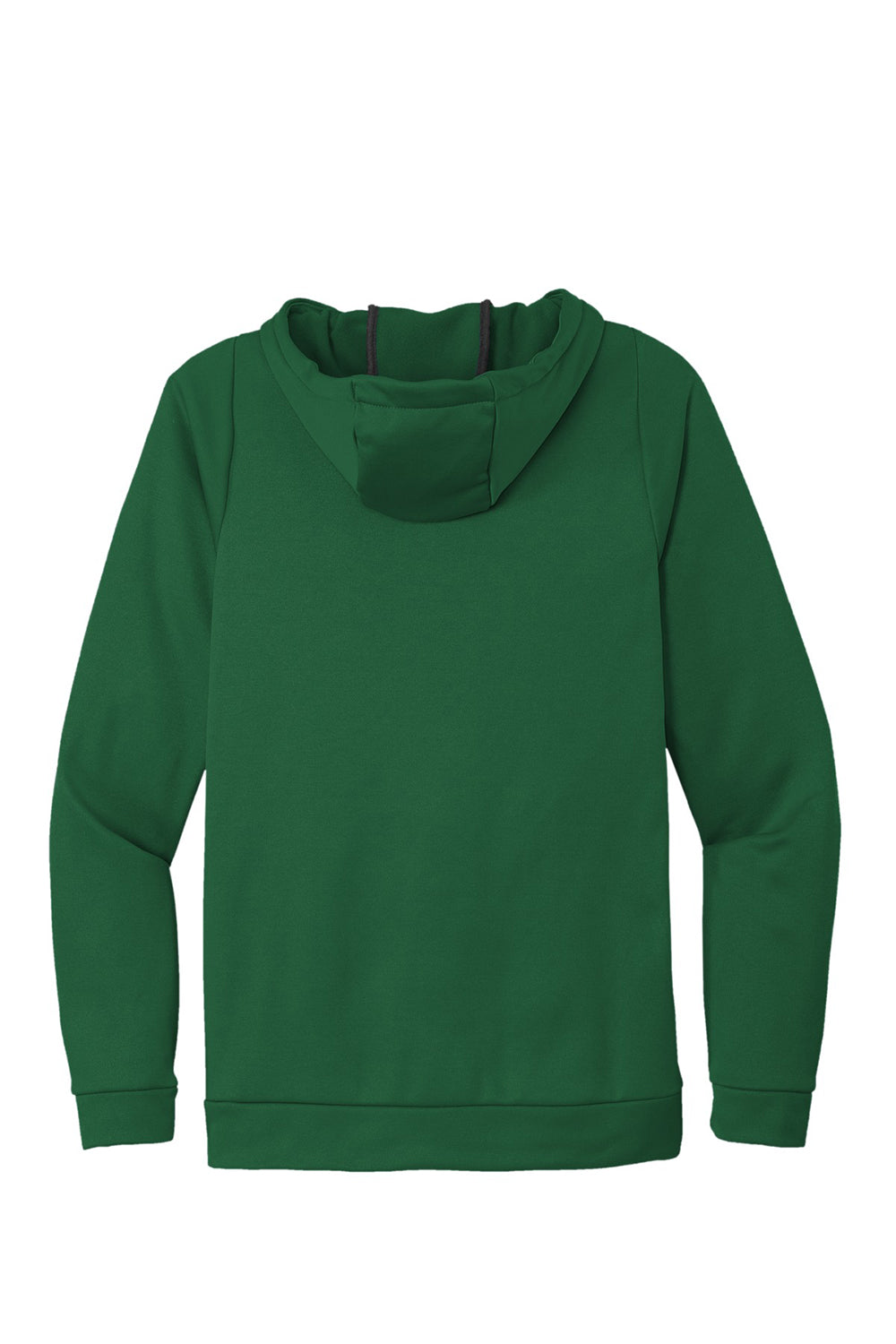 Nike CN9473 Mens Therma-Fit Moisture Wicking Fleece Hooded Sweatshirt Hoodie Team Dark Green Flat Back