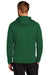 Nike CN9473 Mens Therma-Fit Moisture Wicking Fleece Hooded Sweatshirt Hoodie Team Dark Green Model Back