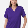 Core 365 Womens Nova Performance Pique Moisture Wicking Short Sleeve Polo Shirt - Campus Purple - New