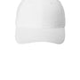 Port & Company Hats Mens Brushed Twill Adjustable Hat - White