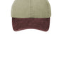 Port & Company Hats Mens Adjustable Hat - Khaki/Maroon