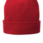 Port & Company Hats Unisex Fleece Lined Knit Beanie - Athletic Red