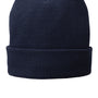 Port & Company Hats Unisex Fleece Lined Knit Beanie - Navy Blue