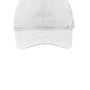 Port Authority Hats Mens Adjustable Hat - White