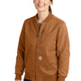 Carhartt Womens Crawford Rugged Flex Full Zip Jacket - Carhartt Brown
