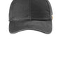 Carhartt Hats Mens Moisture Wicking Canvas Adjustable Hat - Black