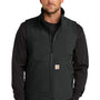Carhartt Mens Rain Defender Full Zip Soft Shell Vest - Black - COMING SOON