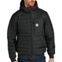 Carhartt Mens Gilliam Insulated Full Zip Hooded Jacket - Black - COMING SOON