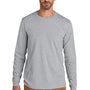 Carhartt Mens Long Sleeve Crewneck T-Shirt - Heather Grey