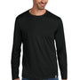 Carhartt Mens Force Sun Defender Moisture Wicking Long Sleeve Crewneck T-Shirt - Black