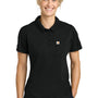 Carhartt Womens FLD & RSCU Short Sleeve Polo Shirt w/ Pocket - Black - NEW