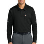 Carhartt Mens FLD & RSCU Long Sleeve Polo Shirt w/ Pocket - Black - NEW