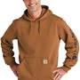 Carhartt Mens Hooded Sweatshirt Hoodie w/ Pouch Pocket - Carhartt Brown