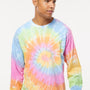 Colortone Mens Long Sleeve Crewneck T-Shirt - Eternity