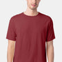 ComfortWash By Hanes Mens Short Sleeve Crewneck T-Shirt - Cayenne Red