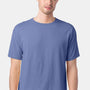 ComfortWash By Hanes Mens Short Sleeve Crewneck T-Shirt - Frontier Blue