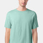 ComfortWash By Hanes Mens Short Sleeve Crewneck T-Shirt - Honeydew Green