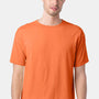 ComfortWash By Hanes Mens Short Sleeve Crewneck T-Shirt - Horizon Orange