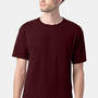 ComfortWash By Hanes Mens Short Sleeve Crewneck T-Shirt - Maroon