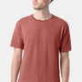 ComfortWash By Hanes Mens Short Sleeve Crewneck T-Shirt - Nantucket Red