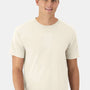 ComfortWash By Hanes Mens Short Sleeve Crewneck T-Shirt - Parchment