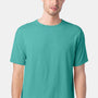 ComfortWash By Hanes Mens Short Sleeve Crewneck T-Shirt - Spanish Moss Green