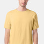 ComfortWash By Hanes Mens Short Sleeve Crewneck T-Shirt - Summer Squash Yellow