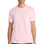 District Mens Perfect Blend Short Sleeve Crewneck T-Shirt - Carnation Pink