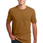 District Mens Perfect Blend Short Sleeve Crewneck T-Shirt - Heather Duck Brown